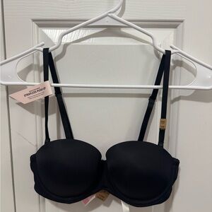 Victoria's Secret Black Strapless Bra